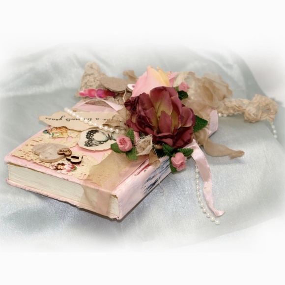 Book Of Love - Mixed Media Altered Book Sculpture by Kathy Morton Stanion - Picture 8 of 10